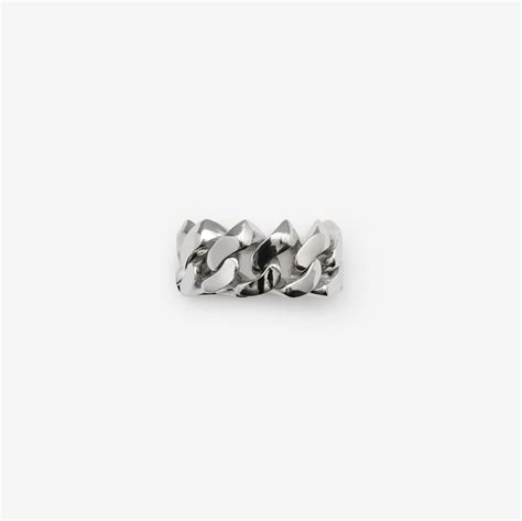 burberry d ring large|Burberry thorn ring silver.